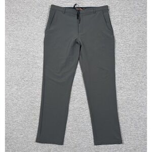 TEREN Adventure Pants Mens 34x30 Gray Performance Chino Travel Outdoor Hiking